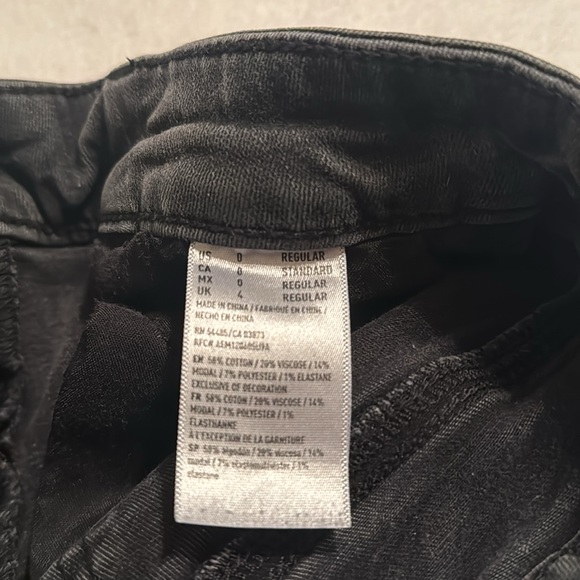Women’s American Eagle Hi-Rise Super Stretch X Jeggings, size 0 - Picture 8 of 9